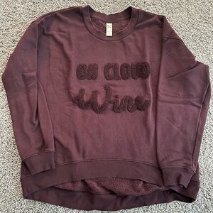 “On Cloud Wine” Crewneck